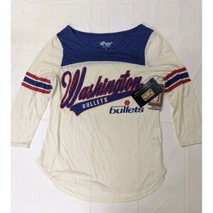 NBA Washington Bullets Women's T-shirt Size S NWT.    1103